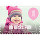 Pink Oh What Fun Balloon Invitations Image 5 of 5